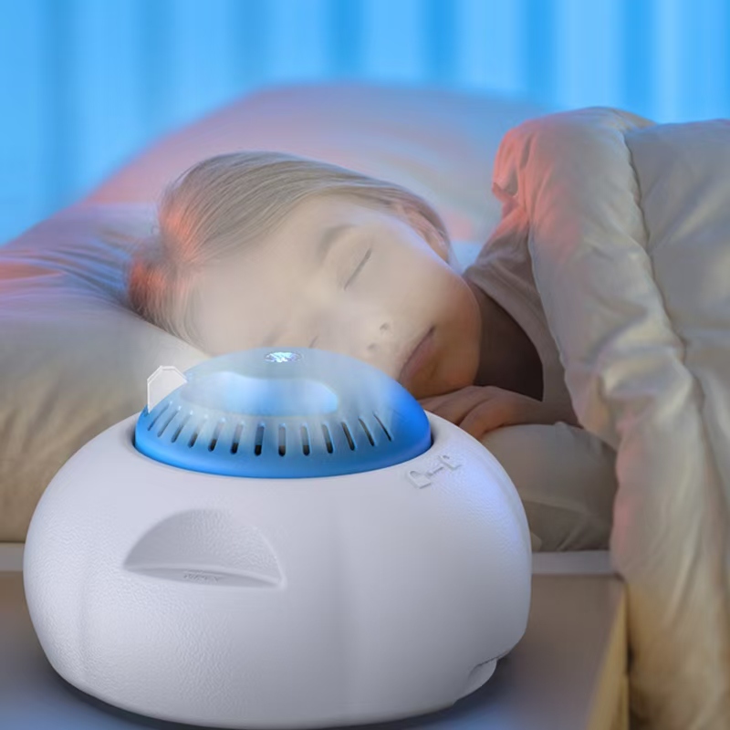 4L Warm Mis Bevochtiger Met Aroma Diffuser Tablet Vir Slaapkamer Gebruik