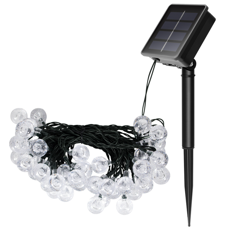 Solar Crystal Globe Kersversiering String Light